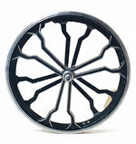 Mag wheel 20 inch Alloy per Pair Spider Black 18 Front & Rear