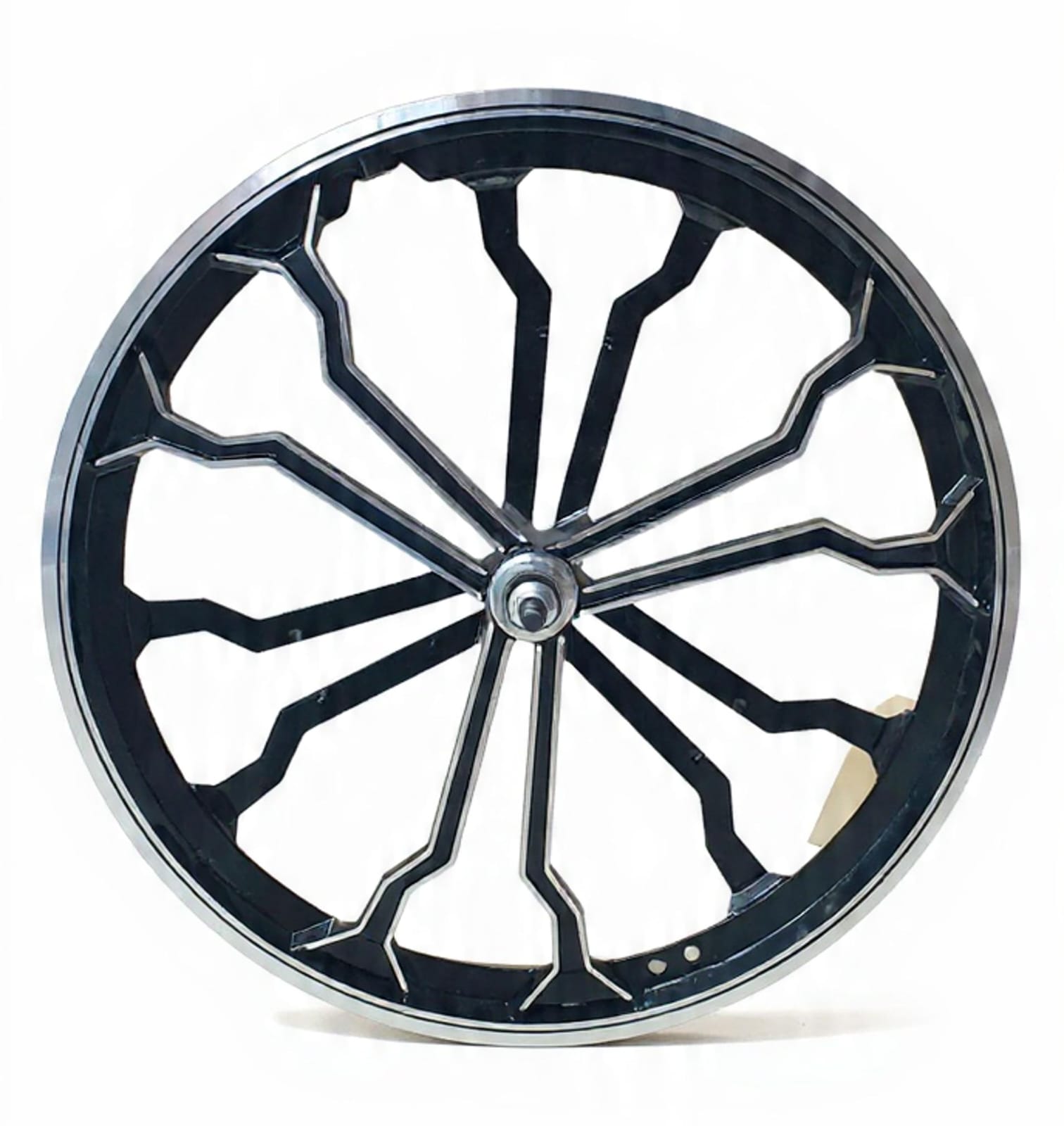 Mag wheel 20 inch Alloy per Pair Spider Black 18 Front & Rear