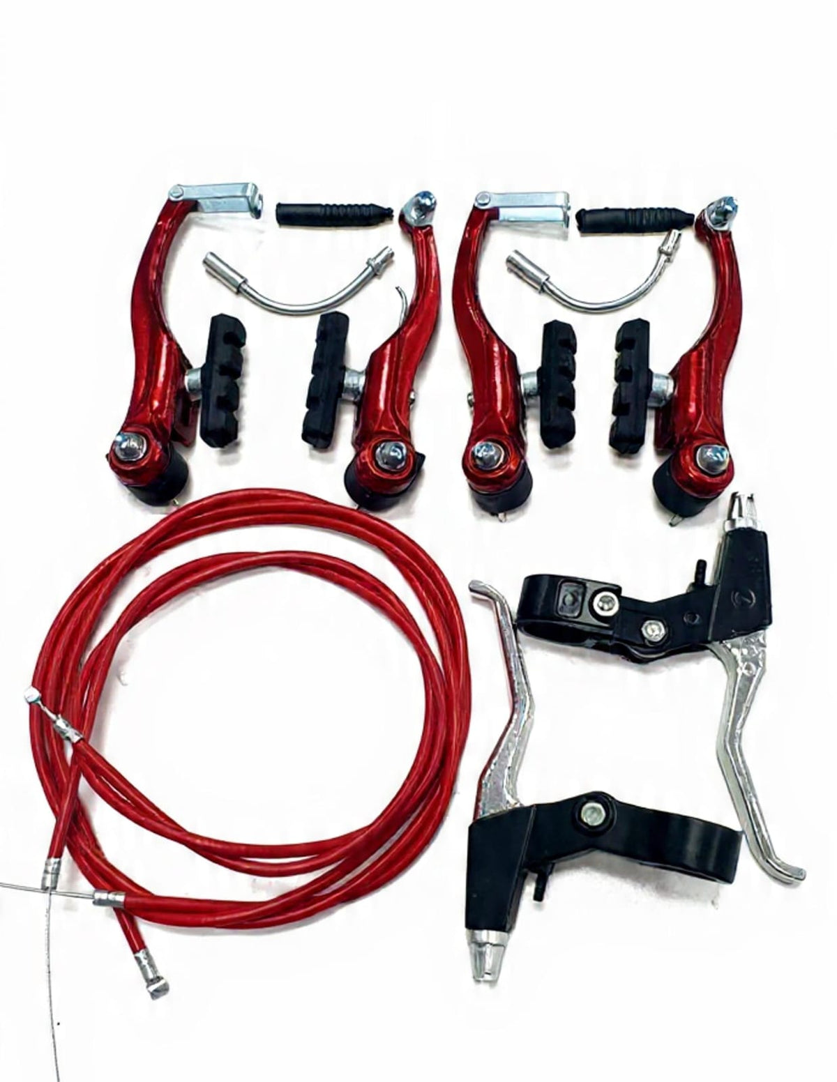 Brake caliper Set V Brake Red