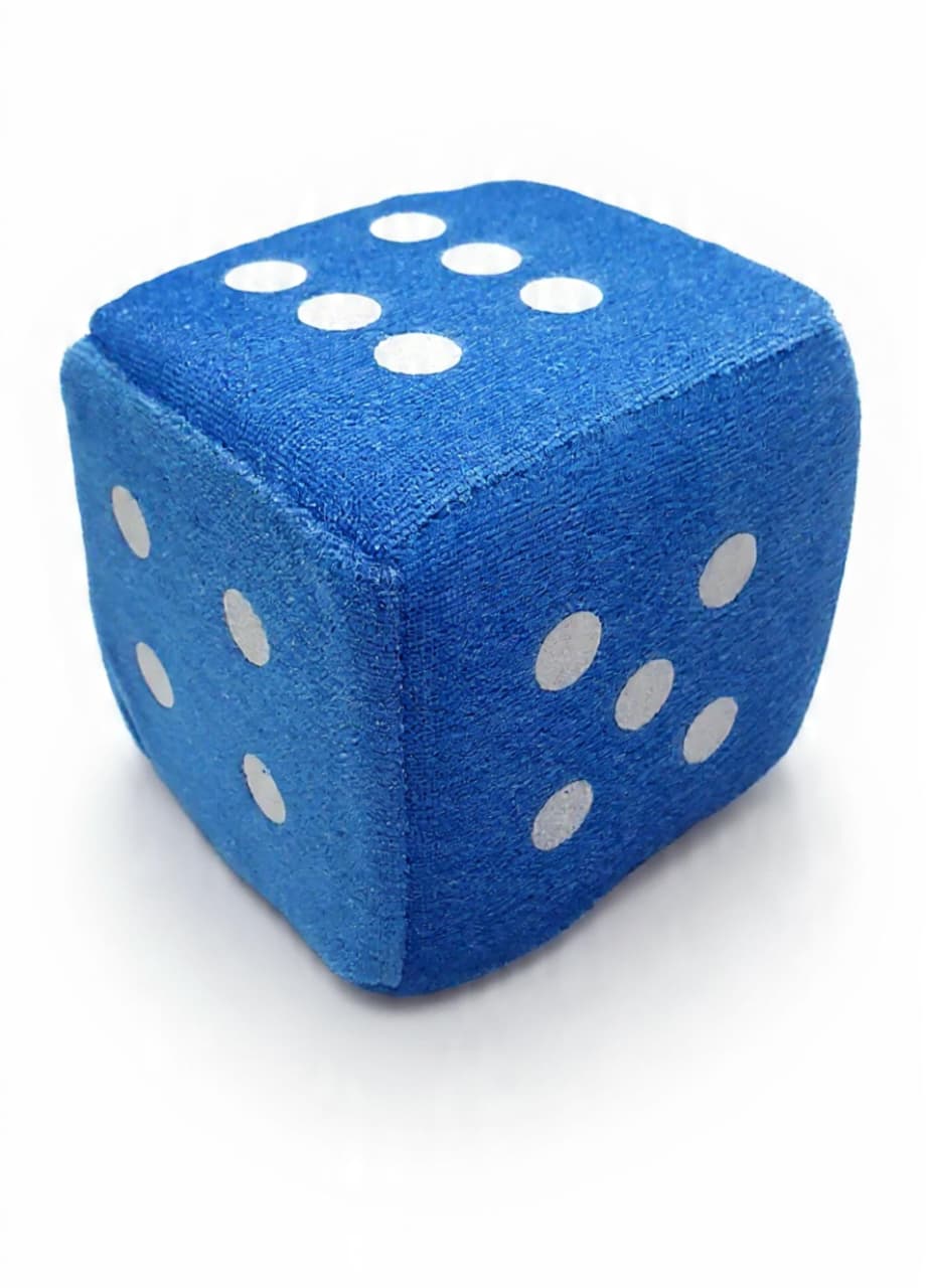 Dice Large 10cm Assorted Colours