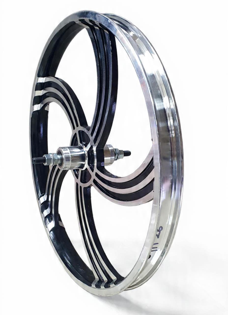 Mag wheel 20 inch Alloy per Pair Adidas Black 18 Front & Rear
