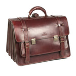 Hand Bag Scholar V vegetable-tanned leather satchel