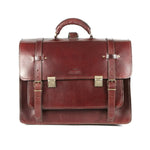 Hand Bag Scholar V vegetable-tanned leather satchel