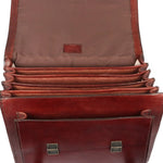 Hand Bag Scholar V vegetable-tanned leather satchel