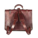 Hand Bag Scholar V vegetable-tanned leather satchel