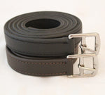 Stirrup leathers Black Equisport 19mm width