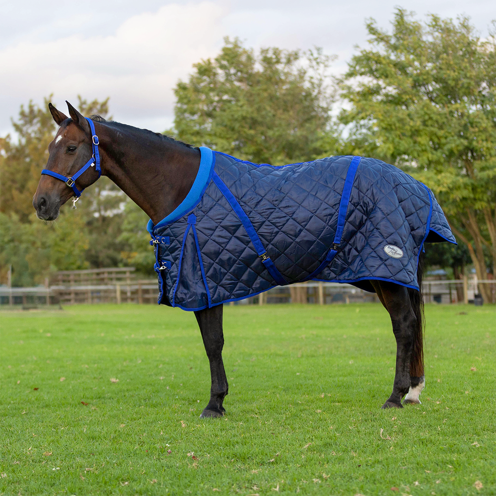 Stable Buster Duvet 300g with Fleece Collar Max