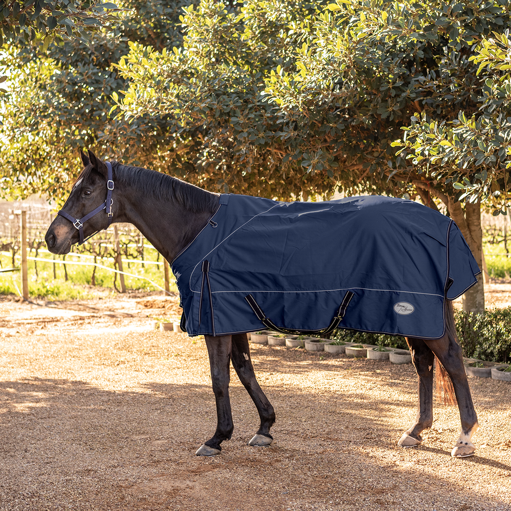 Rain Sheet Black 600D With Fleece Lining Storm Buster
