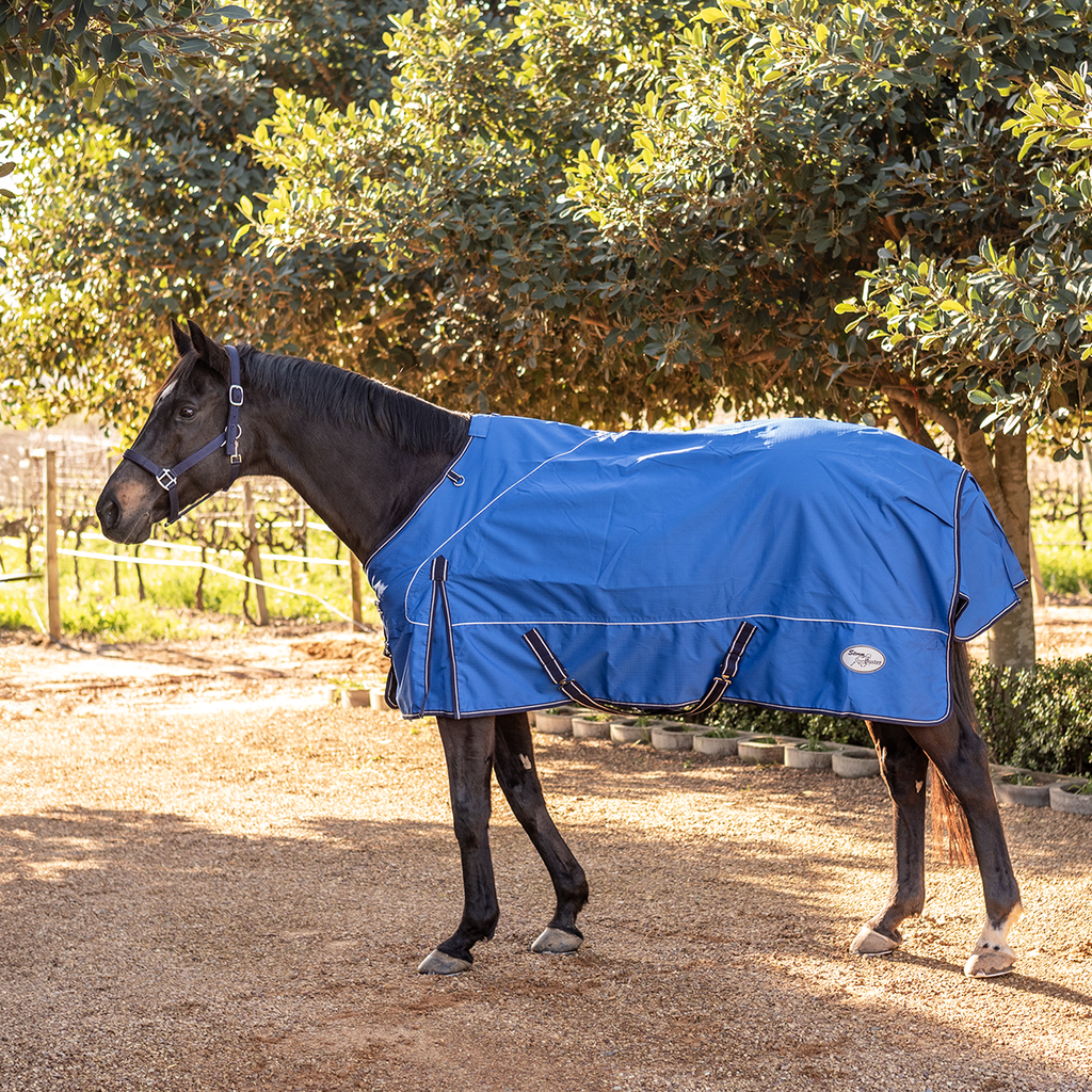 Rain Sheet Black 600D With Fleece Lining Storm Buster
