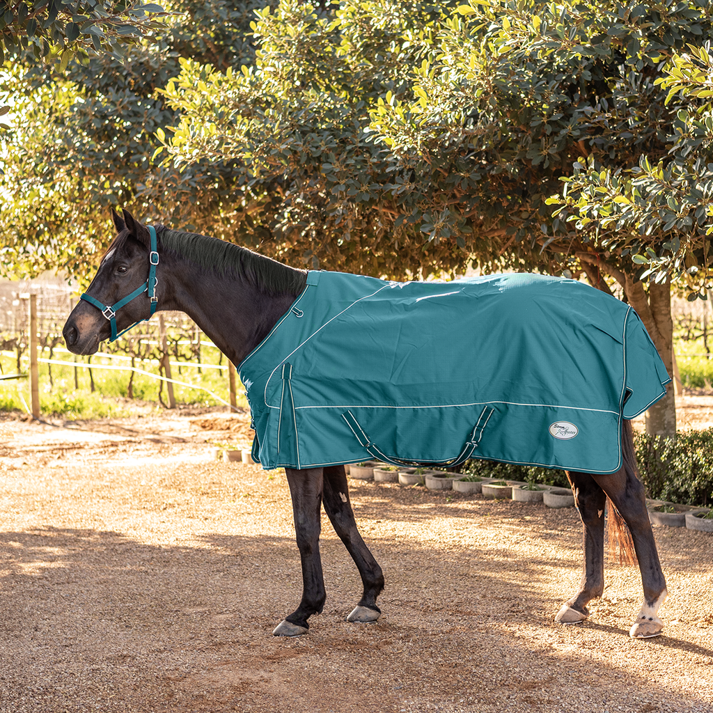Rain Sheet Black 600D With Fleece Lining Storm Buster