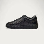 Mazerata Pigale 10 Black Rhinestone Sneaker Black