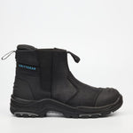 Grittgear Slate Safety Boot Slate S3 Crasy Horse Leather Black