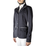 Equileisure show jacket - piping and zip black