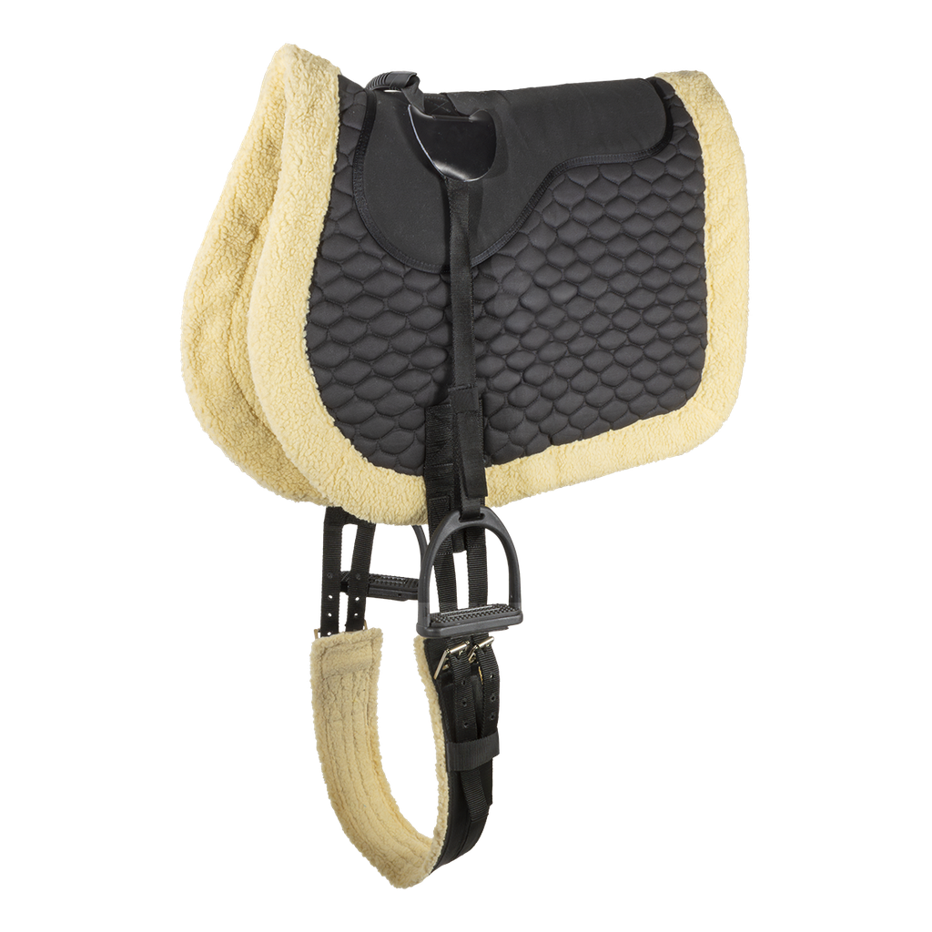 Saddle bareback pad numnah square shape full size treeless