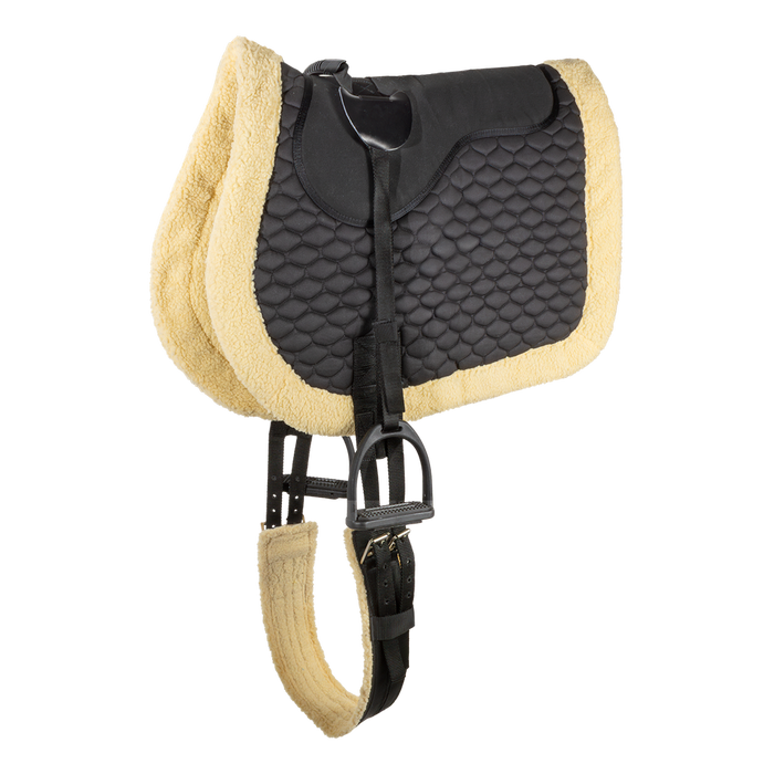 Saddle bareback pad numnah square shape full size treeless