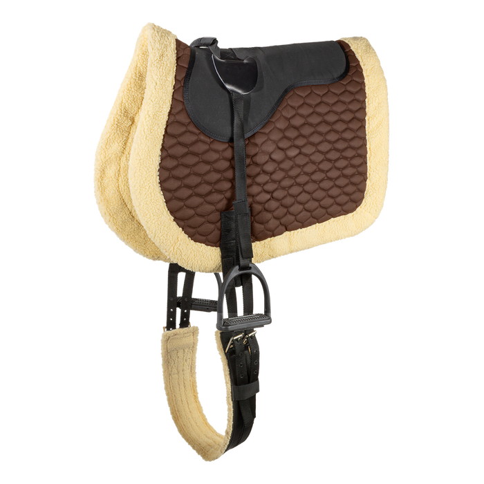 Saddle bareback pad numnah square shape full size treeless