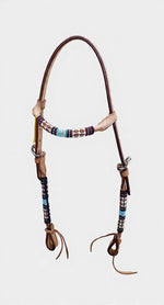 Wrangler Bridle Beaded One Ear Western