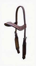 Wrangler Bridle Western Single Ear Dark Brown