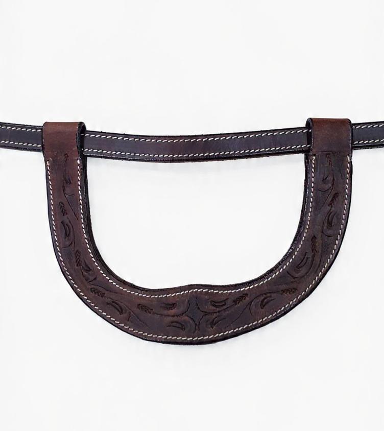 Wrangler Bridle Western Single Ear Dark Brown