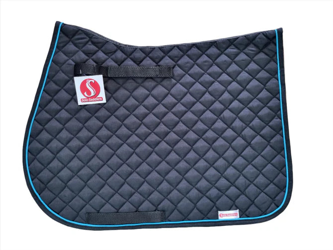 Numnah quilted square with piping