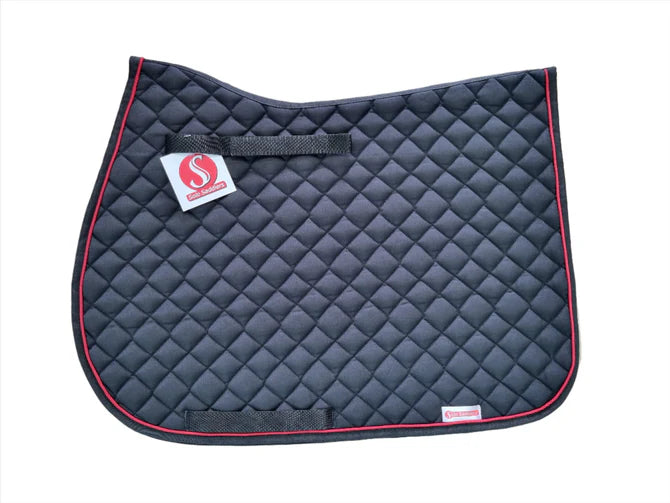 Numnah quilted square with piping