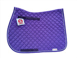 Numnah quilted square with piping