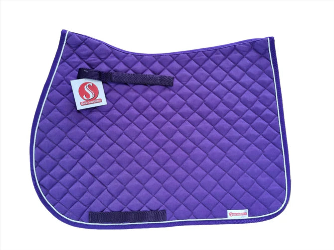 Numnah quilted square with piping