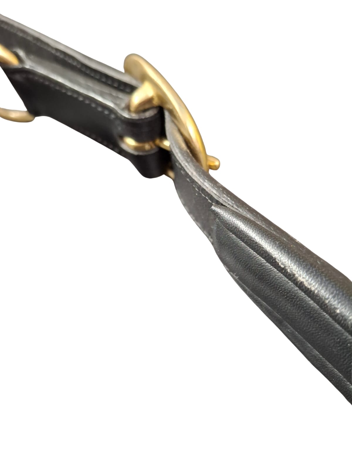 Bridlecraft Show Halter leather with Brass Fittings