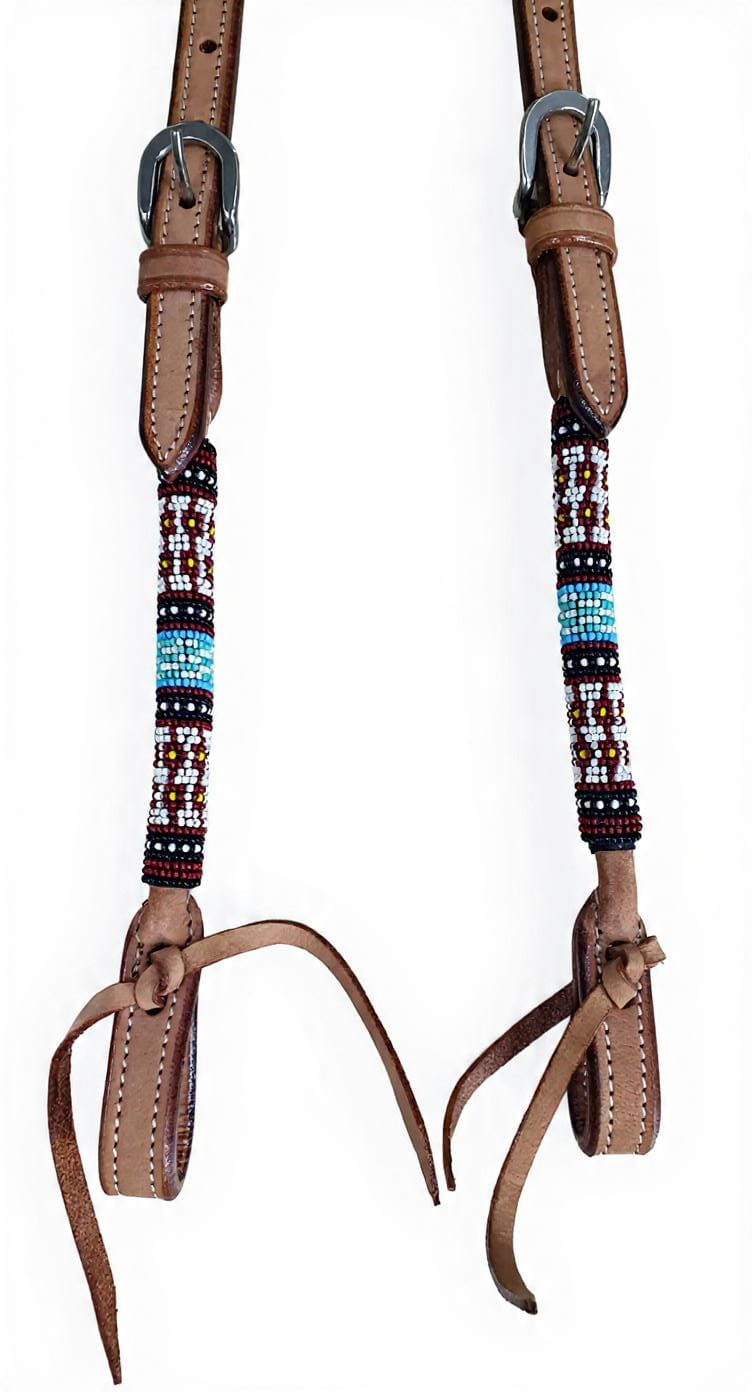 Wrangler Bridle Beaded One Ear Western