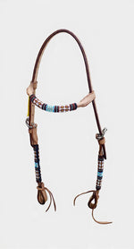 Wrangler Bridle Beaded One Ear Western