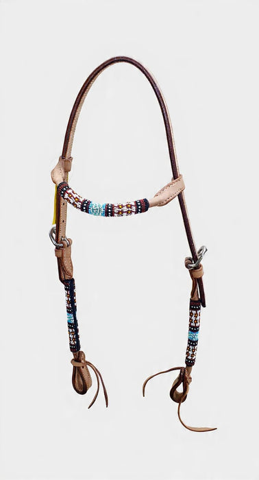 Wrangler Bridle Beaded One Ear Western