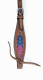 Wrangler Bridle Western With Tooling Print Woolen