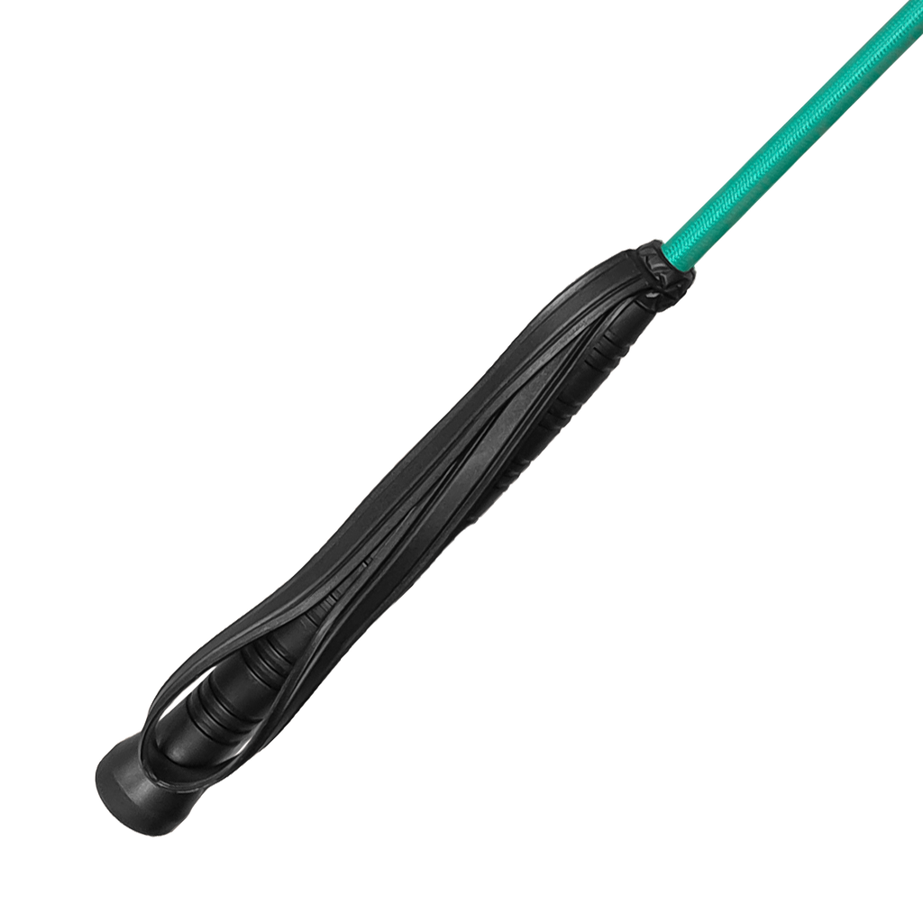 Crop with shaped, grip handle and hand loop