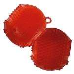 Curry comb glove jelly large for horse and dogs