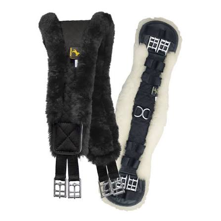 Bartl girth sleeve sherpa ii genuine with velcro 80 x 24 cm