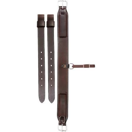 Cinch flank Complete set |rear girth dark brown colour