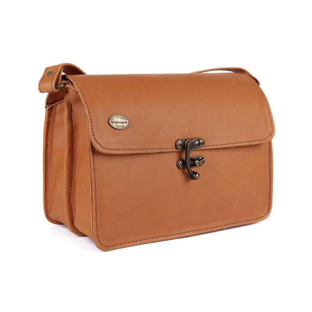 Leather hand bag sybil onspan