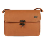 Leather hand bag sybil onspan