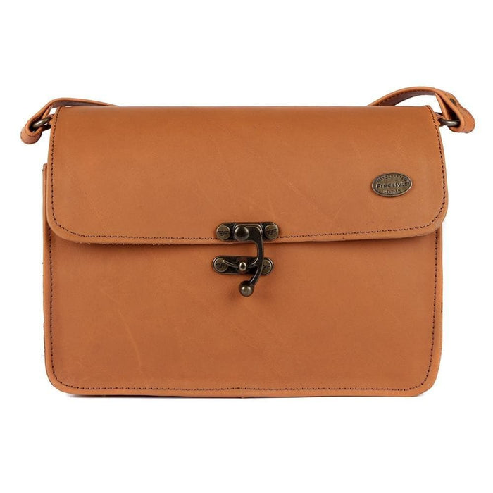 Leather hand bag sybil onspan