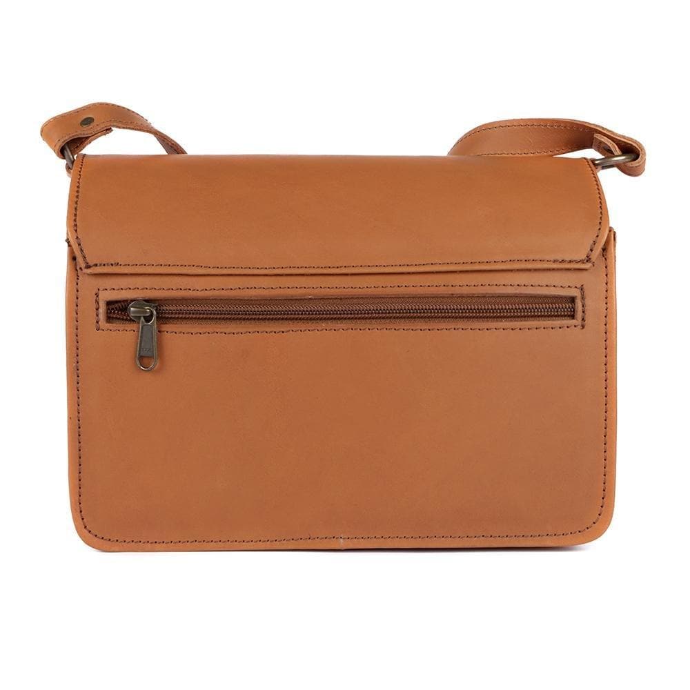 Leather hand bag sybil onspan
