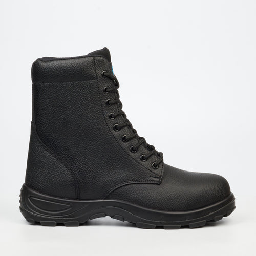 ASSALT 1 Genuine Leather Ankle Boot - Black