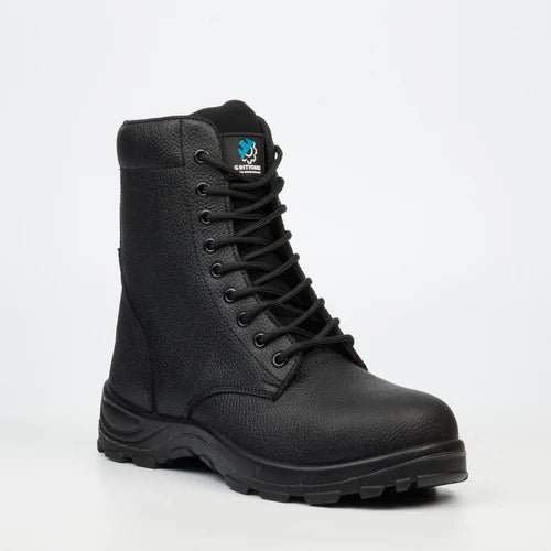 ASSALT 1 Genuine Leather Ankle Boot - Black