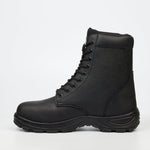 ASSALT 1 Genuine Leather Ankle Boot - Black