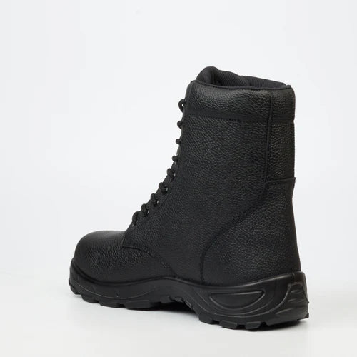 ASSALT 1 Genuine Leather Ankle Boot - Black
