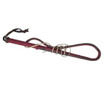 Bull whip sweep leather fully plaited