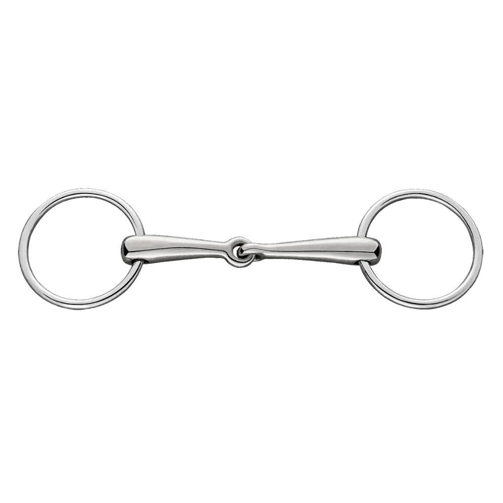 Bit Jointed Loose Ring Hollow Mouth Snaffle Bit 16mm
