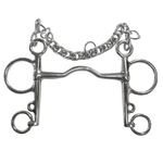 Bit Pelham Plated 5" Low Port