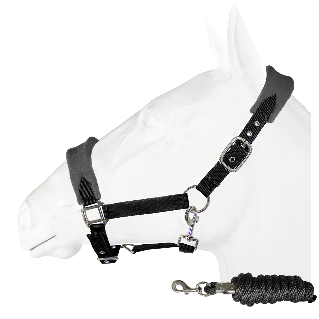 Equistyle Fleece Halter with Lead