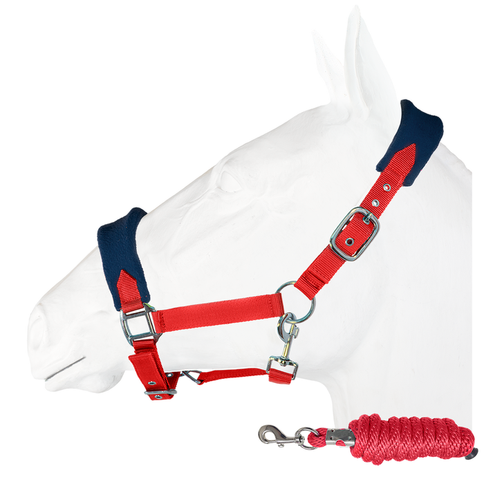 Equistyle Fleece Halter with Lead
