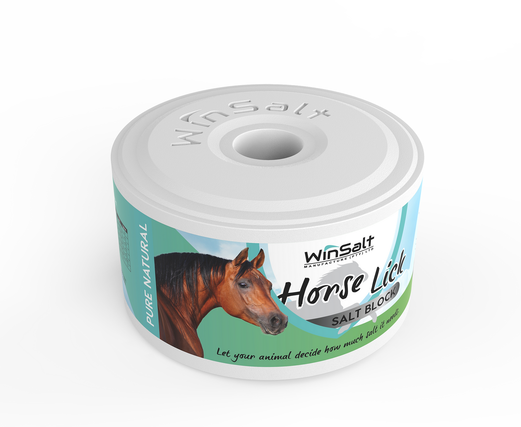 WinSalt Pure Pure Salt Equine Lick 2kg